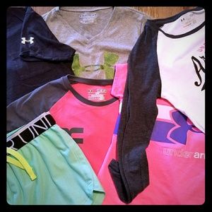 GiRL'S under armour bundle